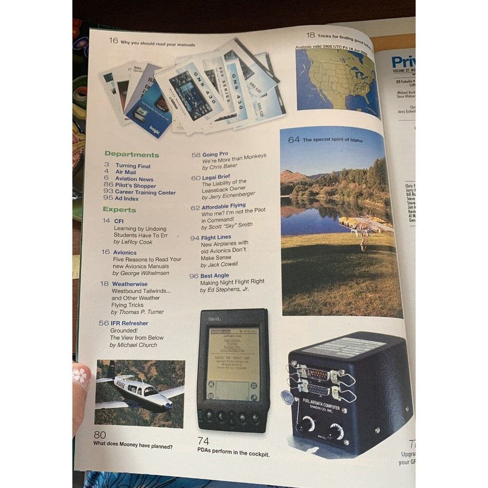 Private Pilot Aviation Magazine Sept 2002 Socata Avionics GPS Planes Flying - Picture 2 of 5